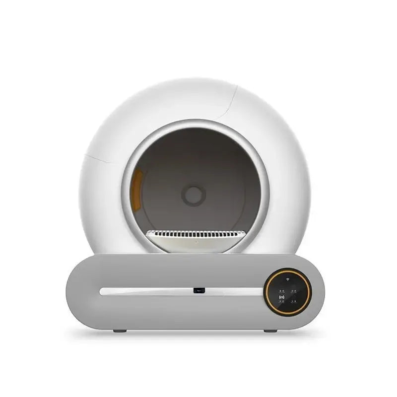 Litière automatique et auto-nettoyante fermée pour chat, Maison Féline