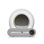 Litière automatique et auto-nettoyante fermée pour chat, Maison Féline