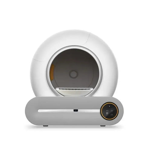 Litière automatique et auto-nettoyante fermée pour chat, Maison Féline